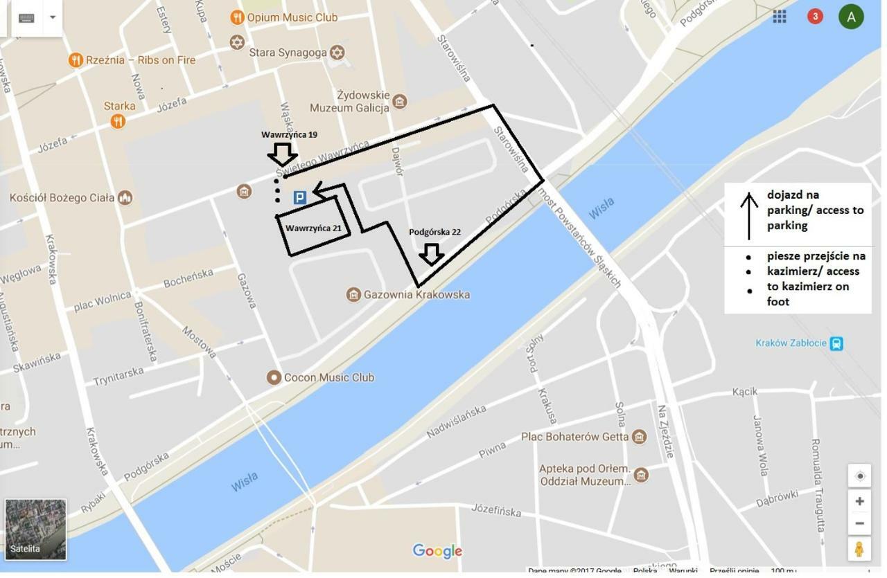 Jacuzzi Apartments Krakow Luaran gambar